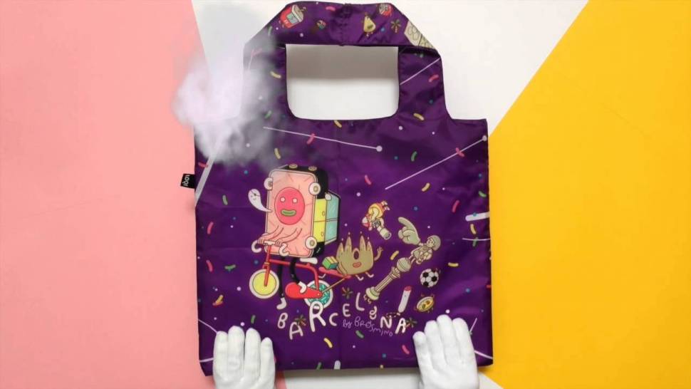 Сумка для покупок складная LOQI BROSMIND Barcelona