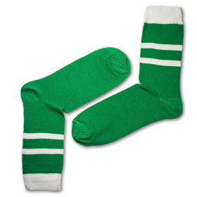 Шкарпетки Moloko socks Stripes on Green