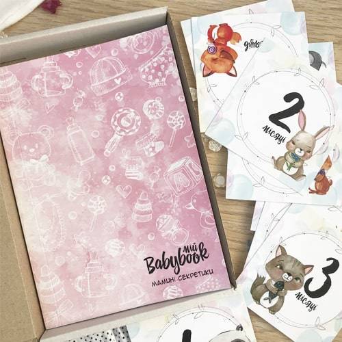 Блокнот для майбутньої мами &quot;Мамині секретик&quot; Рожевий