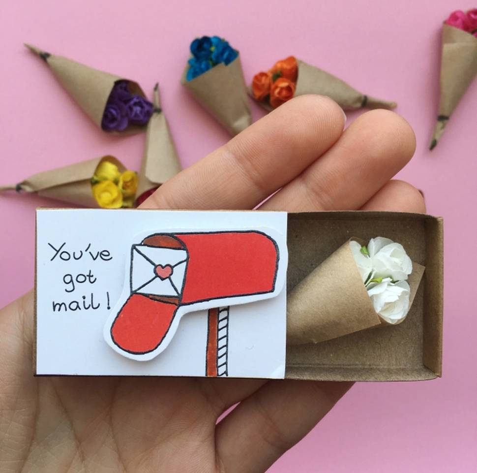 Открытка в спичечной коробке You've Got Mail Открытка в спичечной коробке You've Got Mail