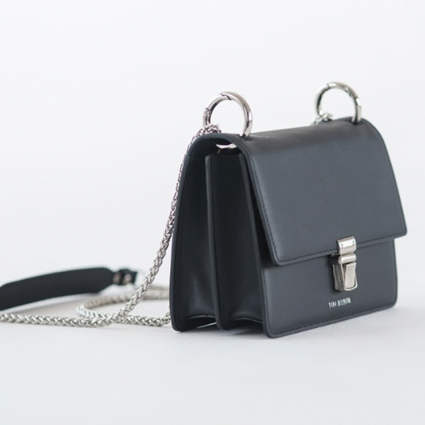 Сумка кожаная Mimi Yana Belyaeva Черная