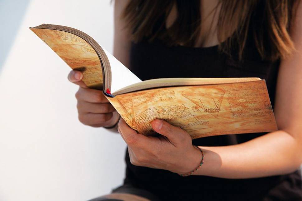 Блокнот Paperblanks Большой Леонардо да Винчи Flexi