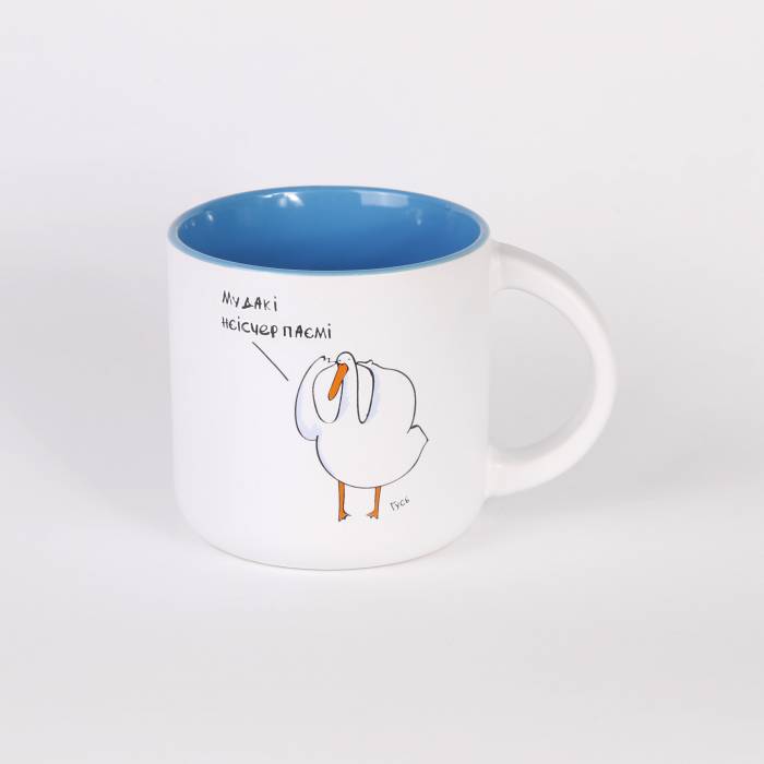 Чашка Gifty Гусь Мудакі 350 мл