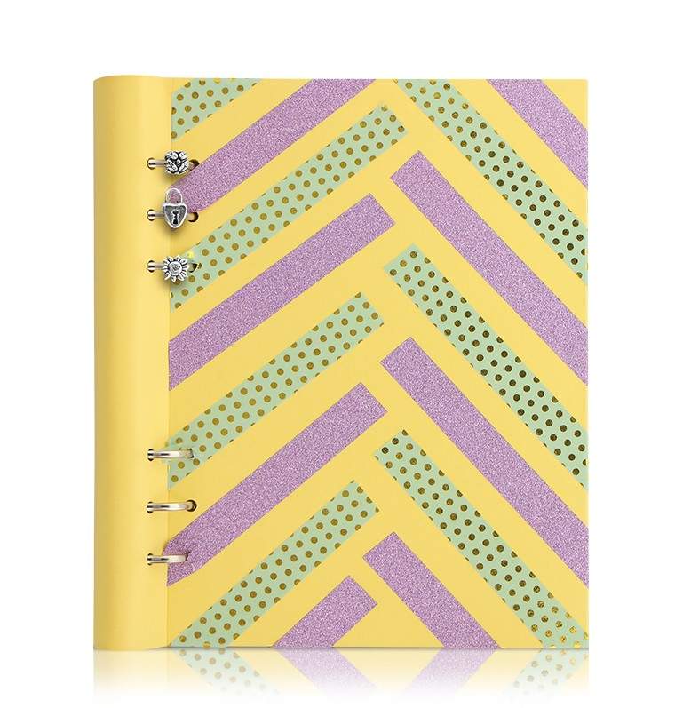 Органайзер с Набором для Кастомизации Filofax CLIPBOOK A5 Classic Pastels Lemon
