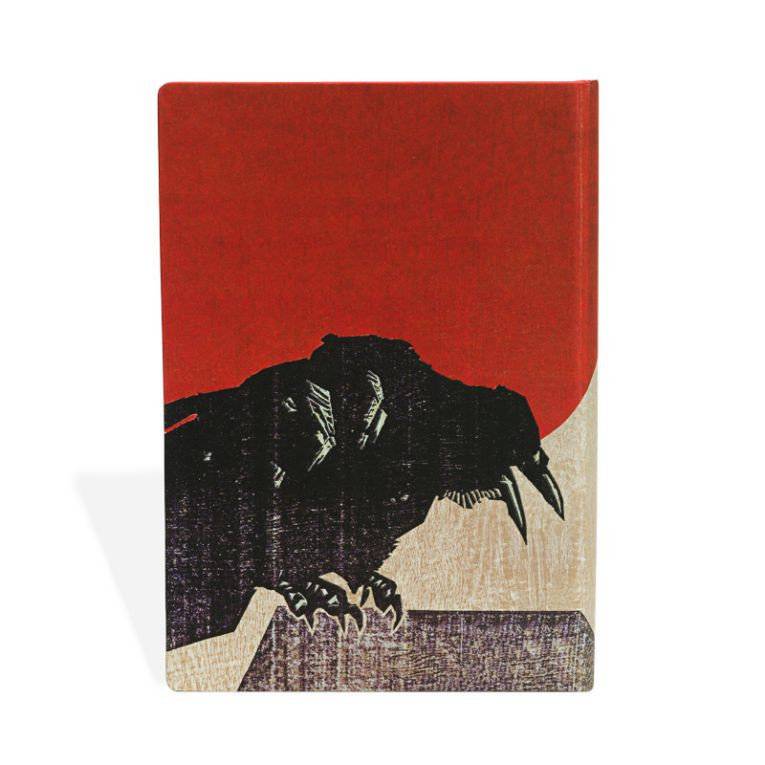 Средний блокнот Paperblanks Алистар Белл Ворон Чистые Листы