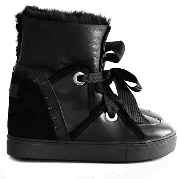 Луноходы на овчине из кожи Jizuz Ugly Boots