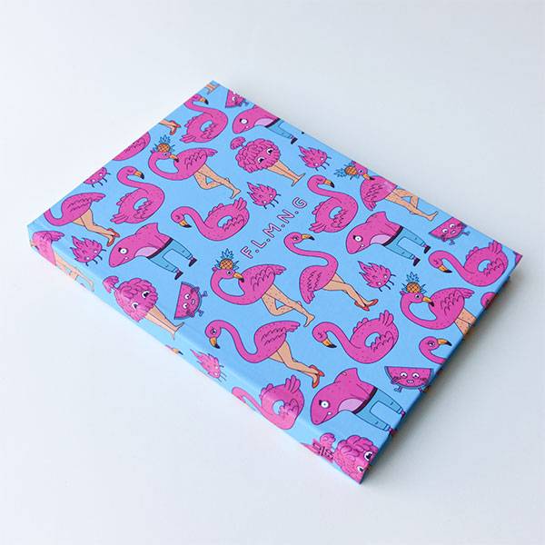 Скетчбук в твердой обложке Jotter Flamingo