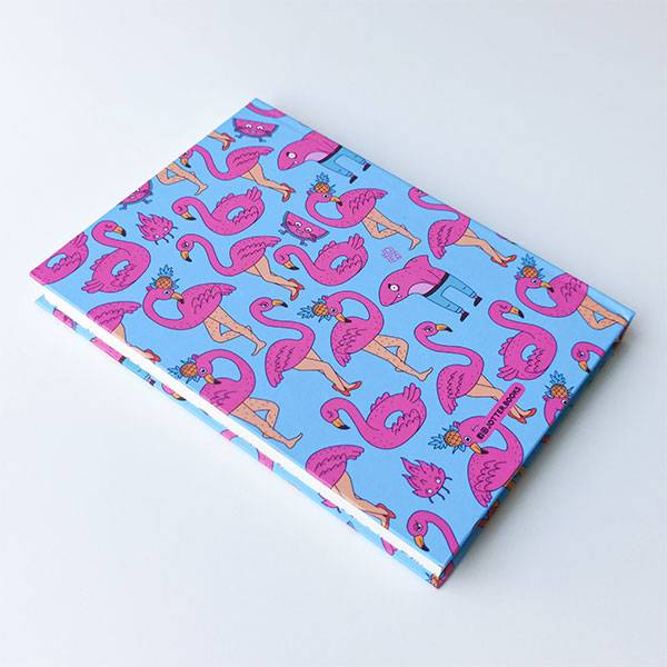 Скетчбук в твердой обложке Jotter Flamingo