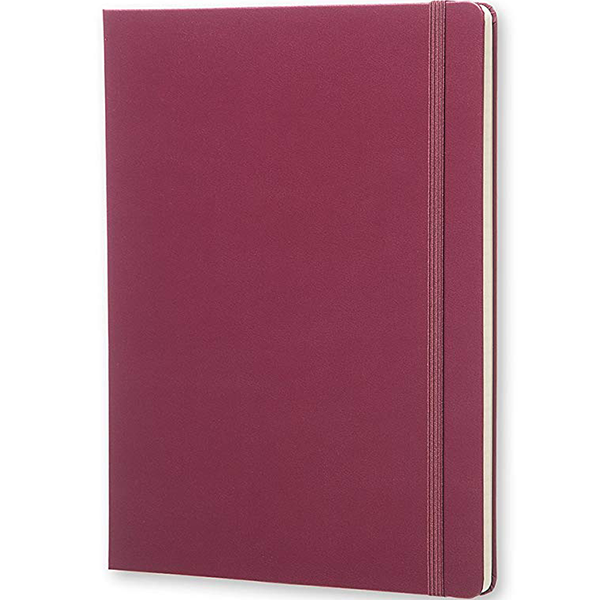 Великий блокнот Moleskine PRO Бургунді