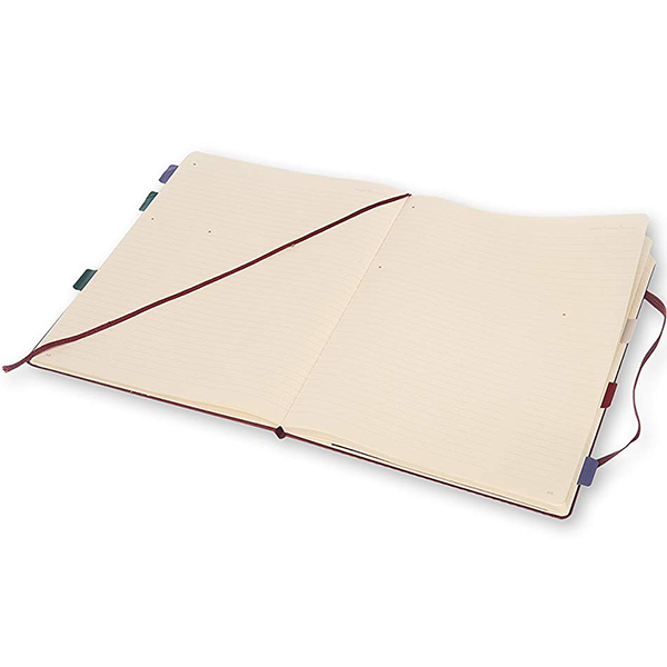 Великий блокнот Moleskine PRO Бургунді