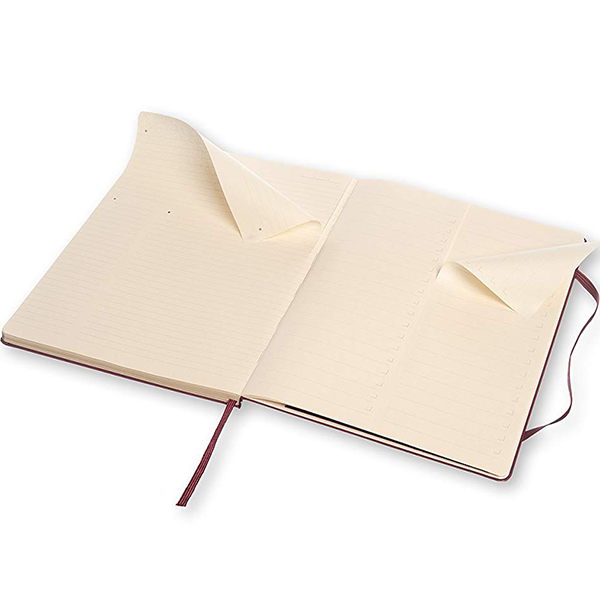 Великий блокнот Moleskine PRO Бургунді