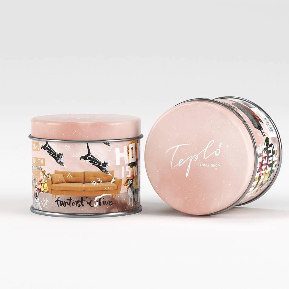 Свеча-открытка Fantastic 5 Дом там, где ты