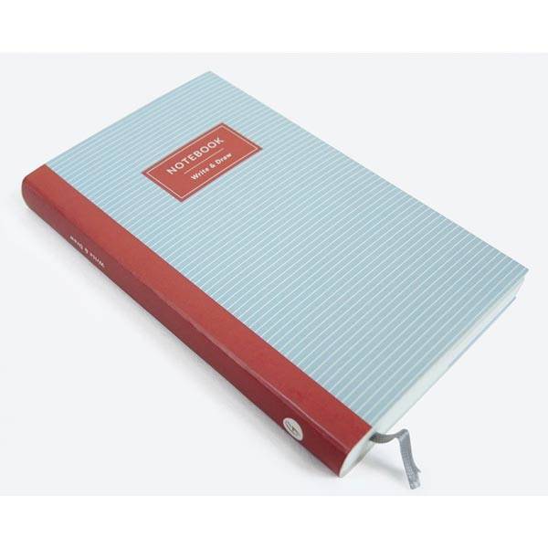 Блокнот Gifty Blue Stripes 16х9,5 см + подарок