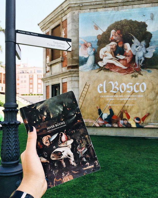 Скетчбук Hiver Books Bosch Hell А5