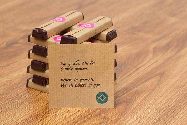 Шоколадный набор с предсказаниями Happy Day