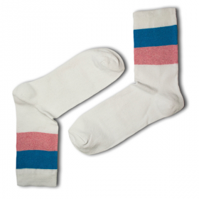 Носки Moloko socks Stripes on White