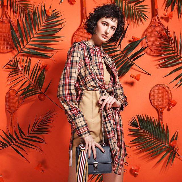 Сумка кожаная Mimi Yana Belyaeva Синяя