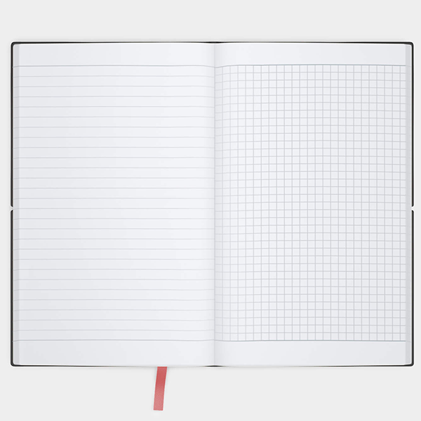 Двосторонній Блокнот Duo A5 Червоний /Чорний