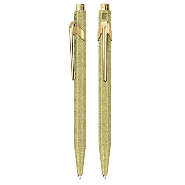 Ручка Caran d'Ache 849 Sparkle Золотая + box