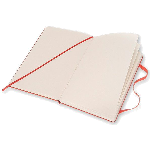 Средний блокнот Moleskine Classic Чистые Листы Оранжевый