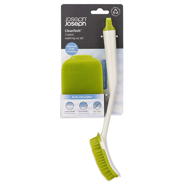 Набір для миття посуду Joseph Joseph 2 шт Зелений