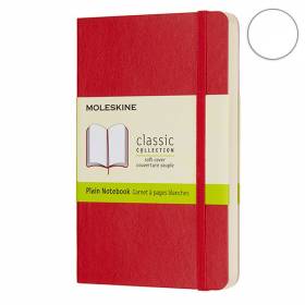 Блокнот Moleskine Classic Карманный Чистые Листы Красный