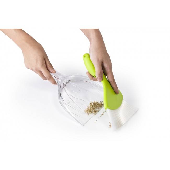 Совок для уборки крошек Qualy Sparrow Зеленый