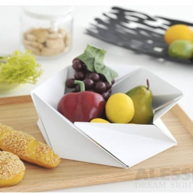 Корзина для фруктов Alessi Kaleidos Белая