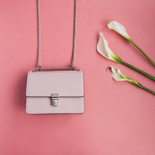 Сумка кожаная Mimi Yana Belyaeva Пудра