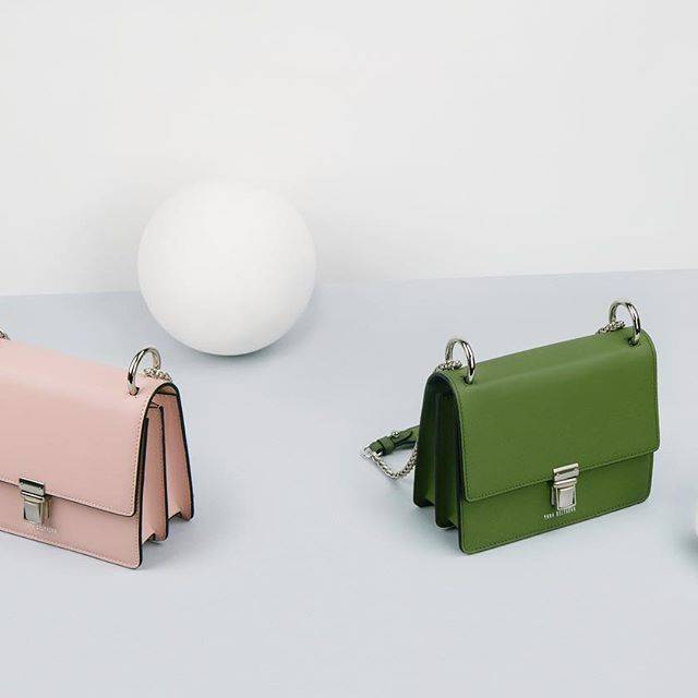 Сумка кожаная Mimi Yana Belyaeva Пудра