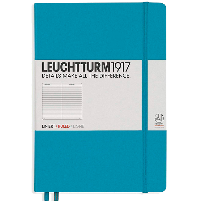 Блокнот Leuchtturm1917 Середній Холодний синій Лінія (354584)