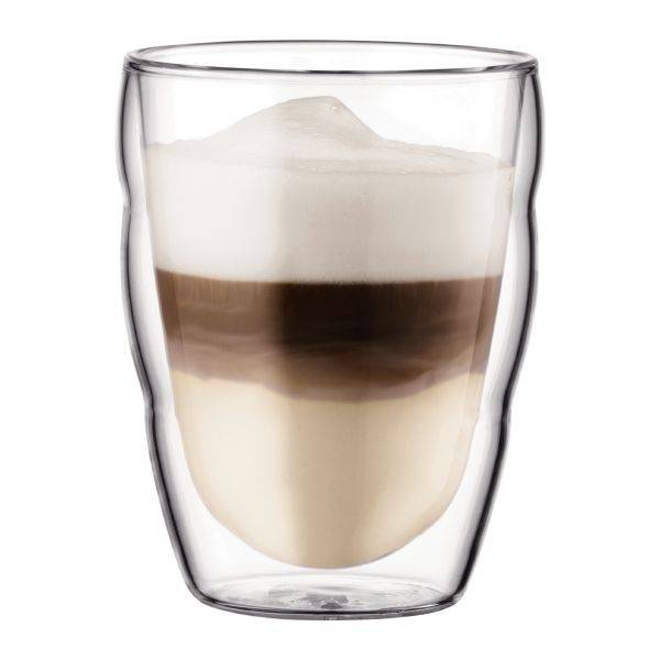 Набор стаканов с двойными стенками 0,25 л (2 шт)