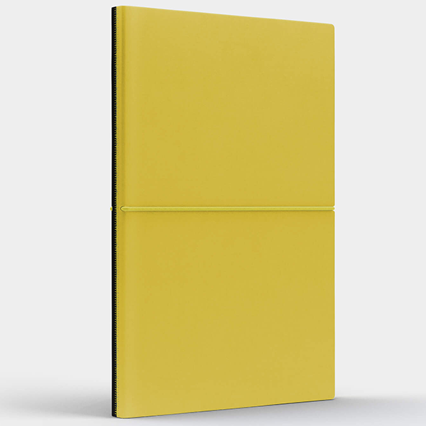 Двосторонній Блокнот Duo A5 Лимонний /Чорний