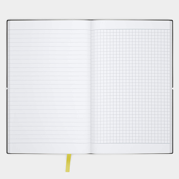 Двосторонній Блокнот Duo A5 Лимонний /Чорний