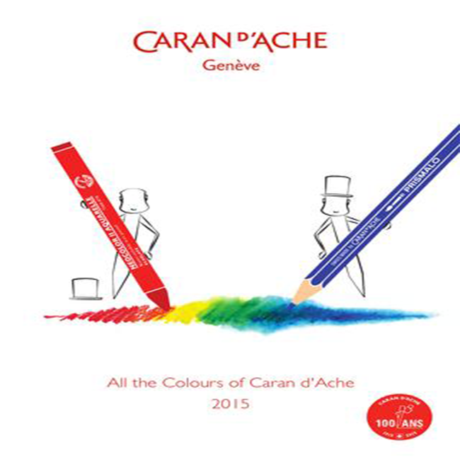 Набор акварельных карандашей Caran d'Ache Swisscolor Дерев. бокс Discovery 30 цветов