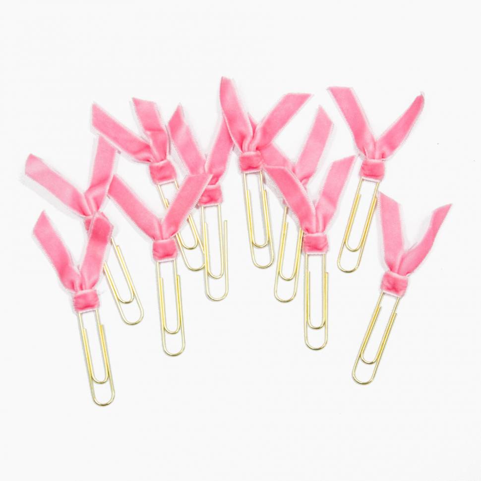 Набор металлических скрепок-закладок Olena Redko