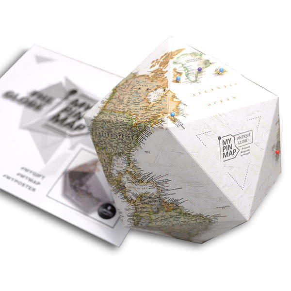 Глобус My Pin Map Globe Antique