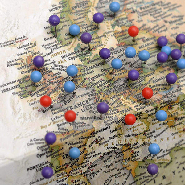 Глобус My Pin Map Globe Antique