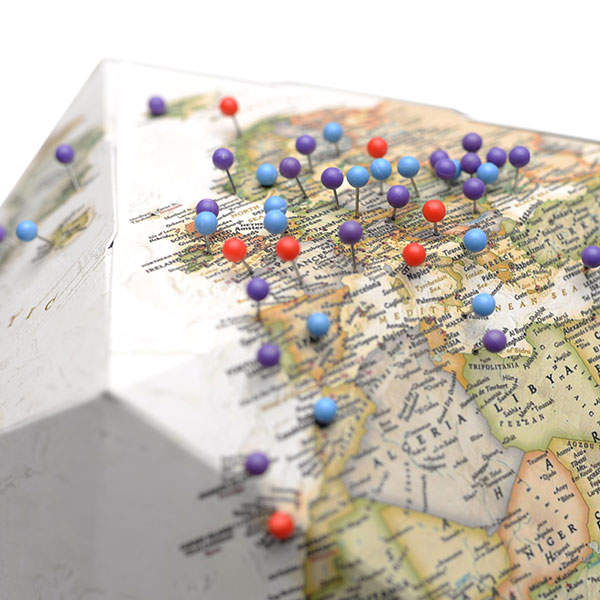 Глобус My Pin Map Globe Antique