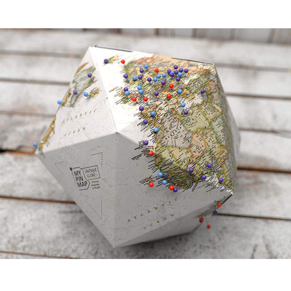 Глобус My Pin Map Globe Antique