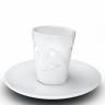Чашка для эспрессо Tassen Lecker 80 мл Белая