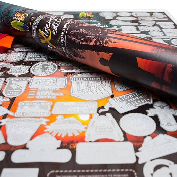 Скретч постер My Poster Extreme edition