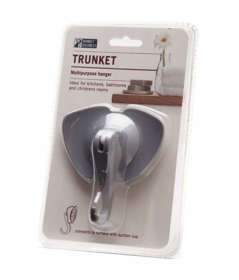 Гачок універсальний Monkey Business Trunket Сірий