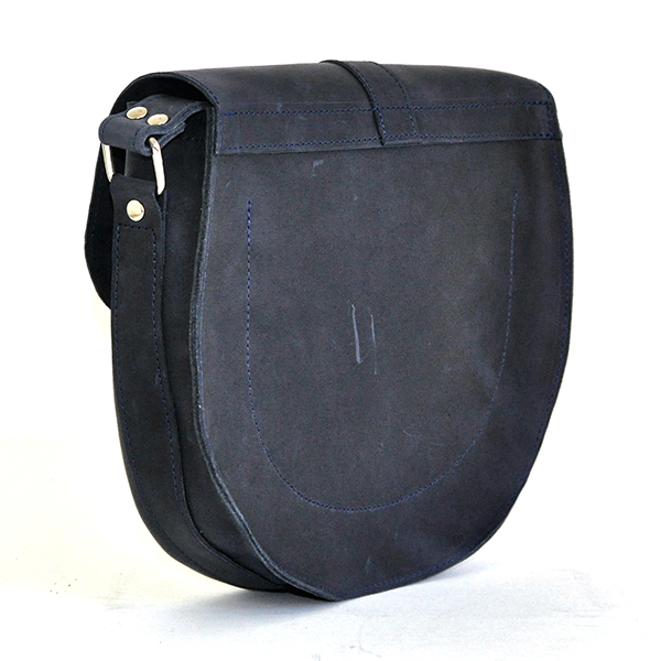 Жіноча шкіряна сумка AV2 Синя (B644)