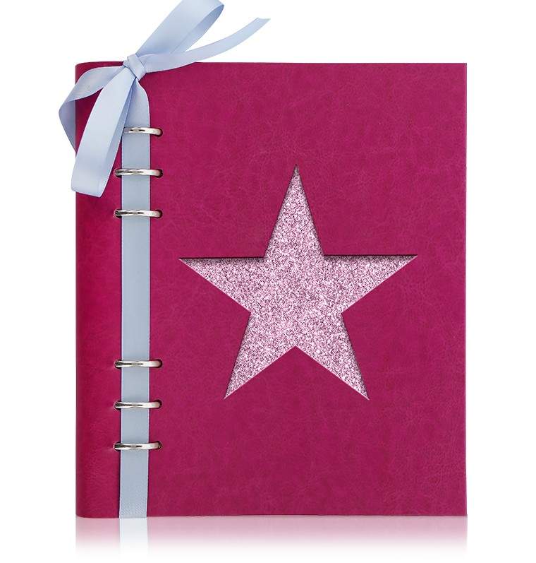 Органайзер с Набором для Кастомизации Filofax CLIPBOOK A5 Classic Brights Fuchsia