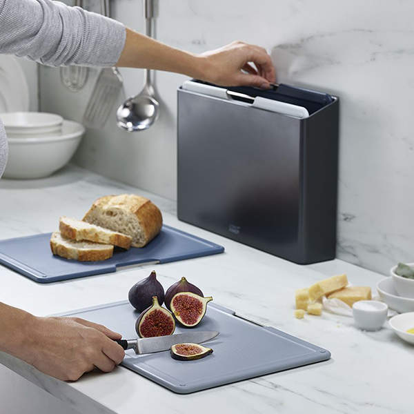 Набор Разделочных Досок Joseph Joseph 4 шт Большой Графит