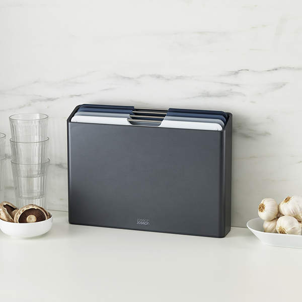 Набор Разделочных Досок Joseph Joseph 4 шт Большой Графит