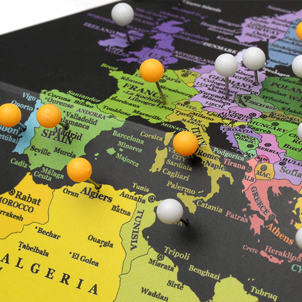 Глобус My Pin Map Globe Black