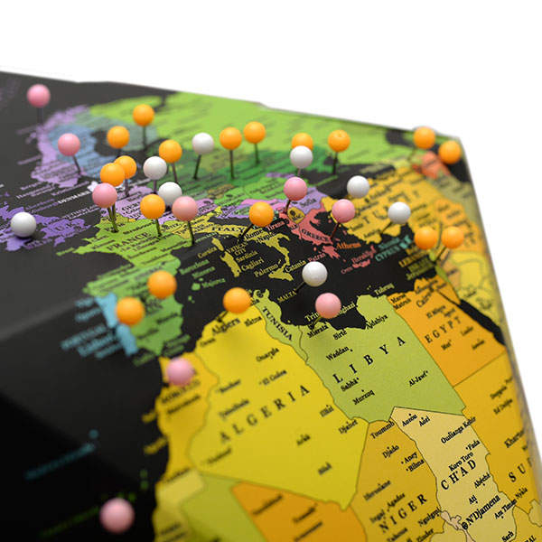 Глобус My Pin Map Globe Black