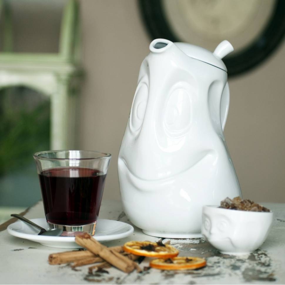 Чайник Tassen Good mood 1200 мл Белый